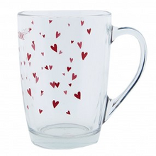 Afbeelding in Gallery-weergave laden, Theeglas Red Hearts