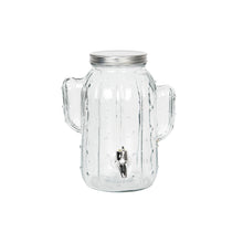 Afbeelding in Gallery-weergave laden, Bestel Glazen ijsthee dispenser - Cactus - 3,3 liter online bij Earl Orange.com