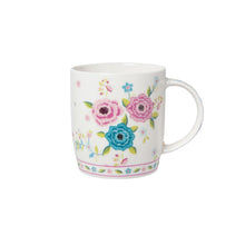 Afbeelding in Gallery-weergave laden, Bestel Mokken set 4x - 300 ml - Clayre & Eef 'Bloemen' online bij Earl Orange.com
