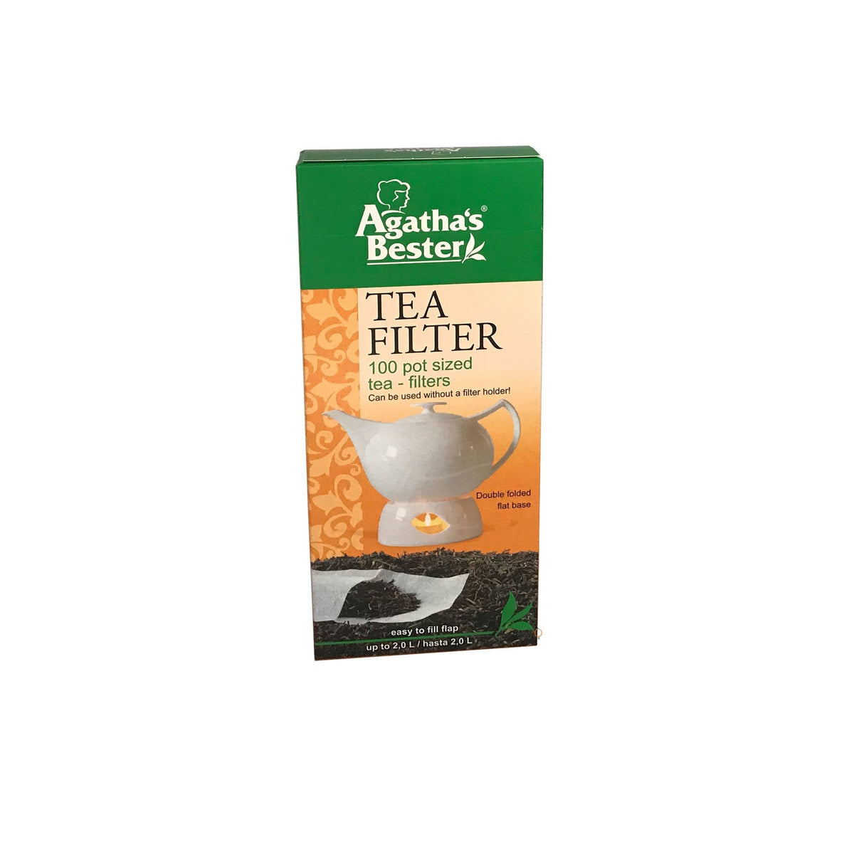 Op zoek naar filters voor losse thee? Bestel deze papieren theefilters