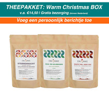 Afbeelding in Gallery-weergave laden, Bestel Theepakket: Warm Christmas Box (incl. kerstkaart) online bij Earl Orange.com