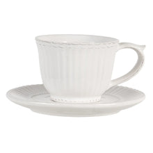 Afbeelding in Gallery-weergave laden, Kop en Schotel 150 ml Wit Dolomiet Servies

