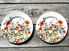 Afbeelding in Gallery-weergave laden, 2 dessertborden Wilde Vogel
