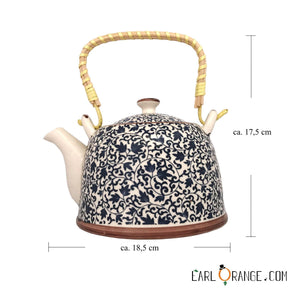 Bestel Retro theepot "Delfts blauw" - 0,7 liter online bij Earl Orange.com