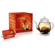 Bestel Theebloemen cadeauset met theepot - Creano - Abloom online bij Earl Orange.com