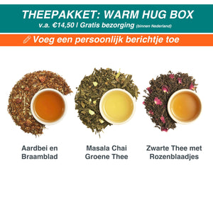Bestel Theepakket: Warm Hug Box online bij Earl Orange.com