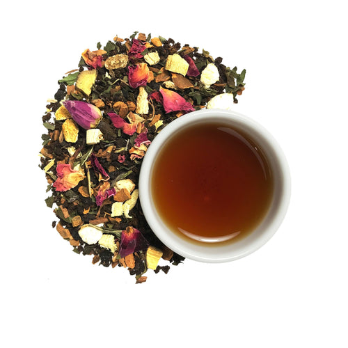 Bestel Zwarte thee - Chai Latte - Munt & Rozen online bij Earl Orange.com