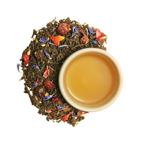 Bestel Zwarte thee - Granaatappel en Framboos online bij Earl Orange.com